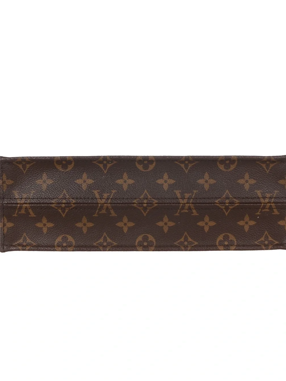 ♥️ Louis Vuitton Brown Sac Plat Envelope Monogram  Vertical Tote Bag♥️